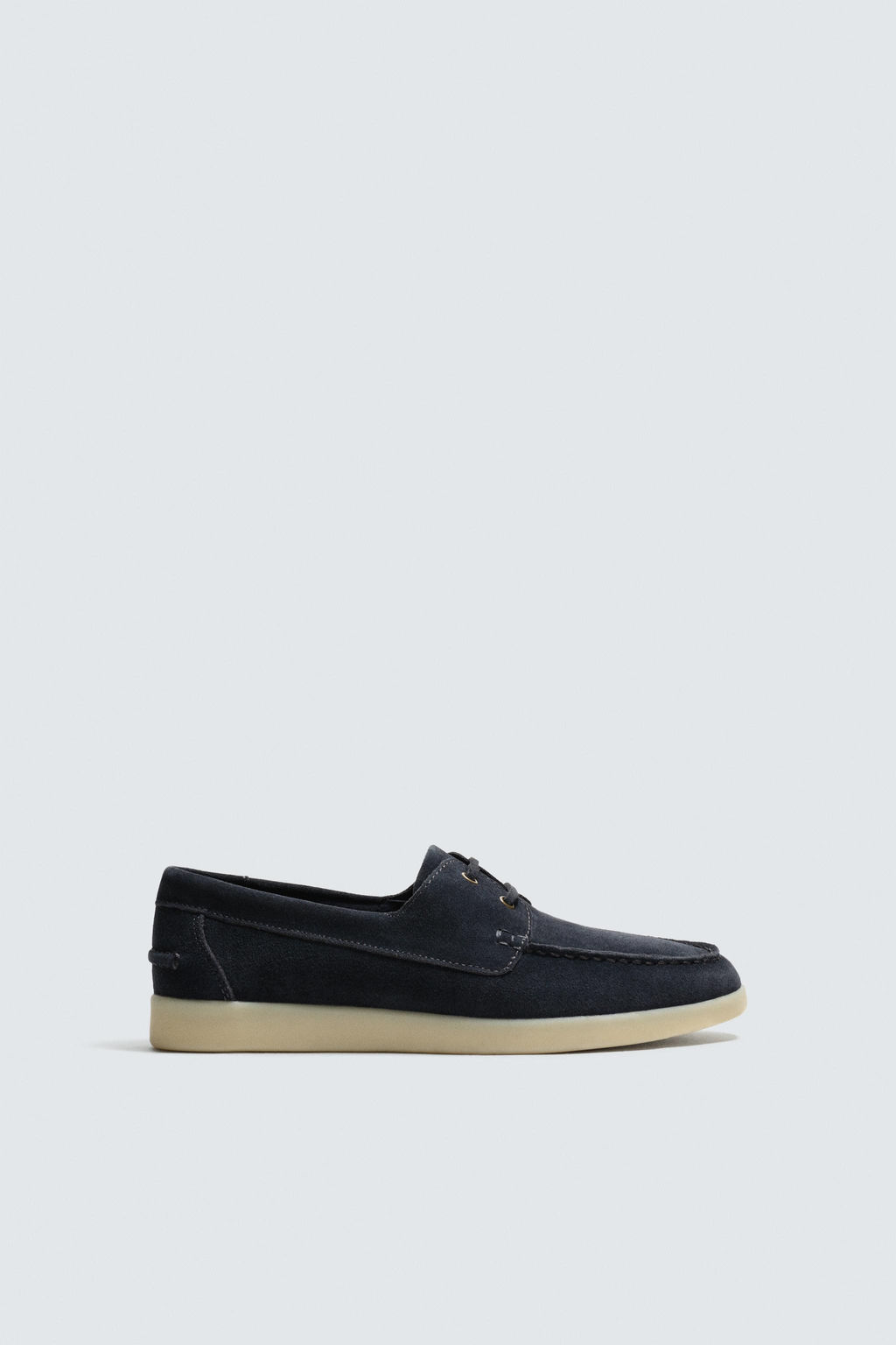 ZAPATO N?UTICO PIEL / Azul