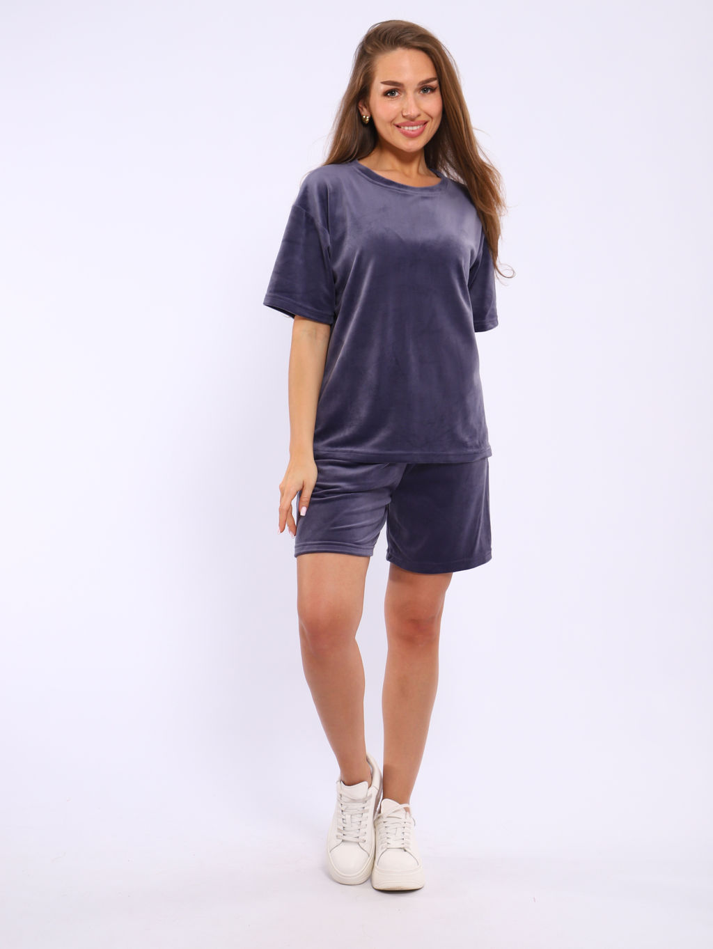 Костюм женский 5-350 из велюра - Новое кимоно фото 34