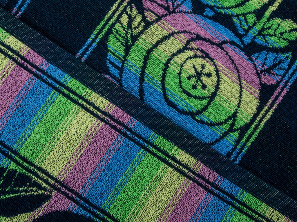 Полотенце махровое 6с104.413ж1 Тропикана (т.радужка) 81х40см