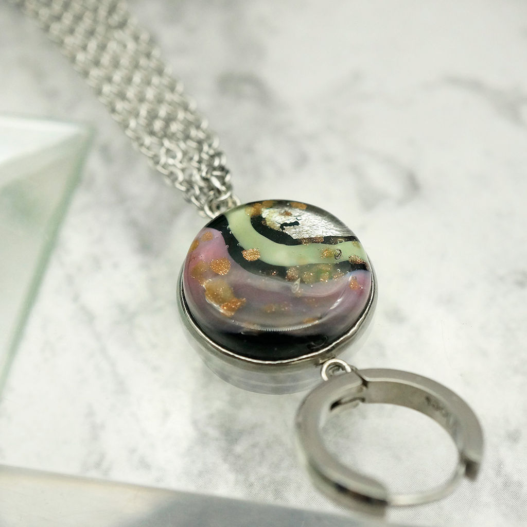 Серьги из муранского стекла FRESHNESS LS3314 - Vloes фото 5