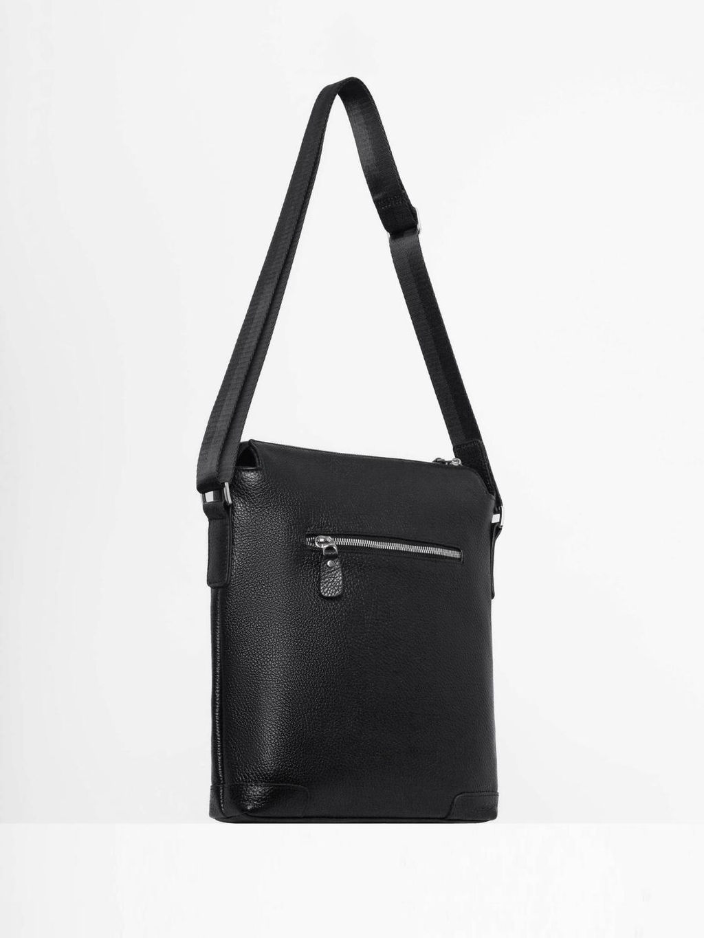 Мужская кожаная сумка Richet 1609LN 831 Черный