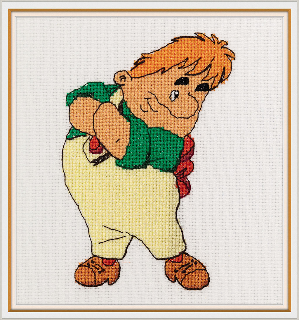 Klart набор для вышивания Союзмультфильм CMF-8-574 Карлсон 11 х 15 см