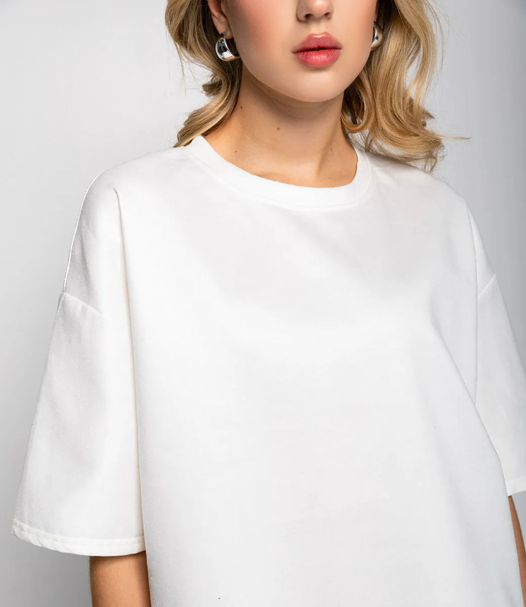 Футболка #КТ0112, белый