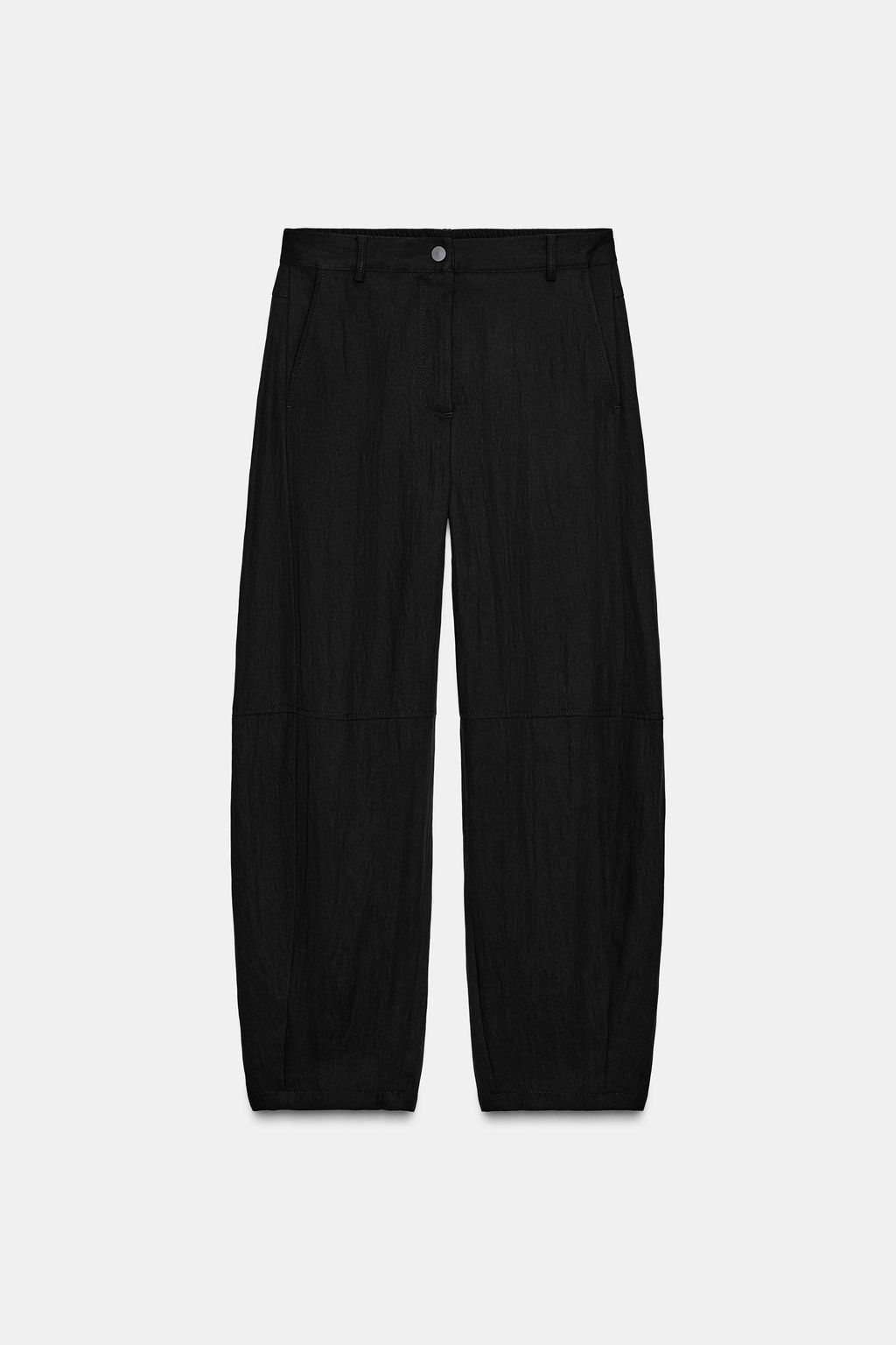 ZW COLLECTION FLOWING BALLOON TROUSERS - Zara фото 5