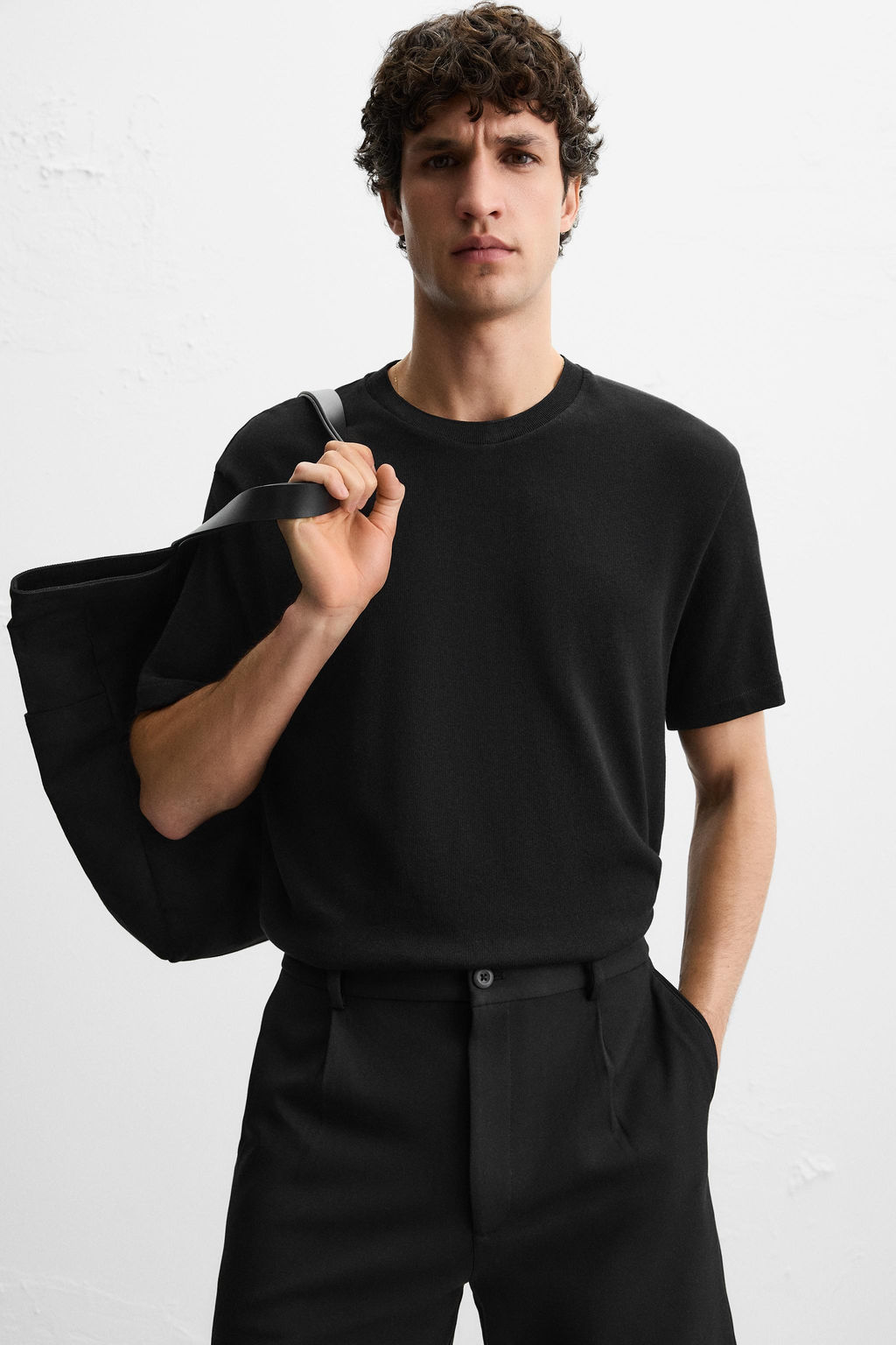 BASIC KNIT T-SHIRT - Zara фото 5