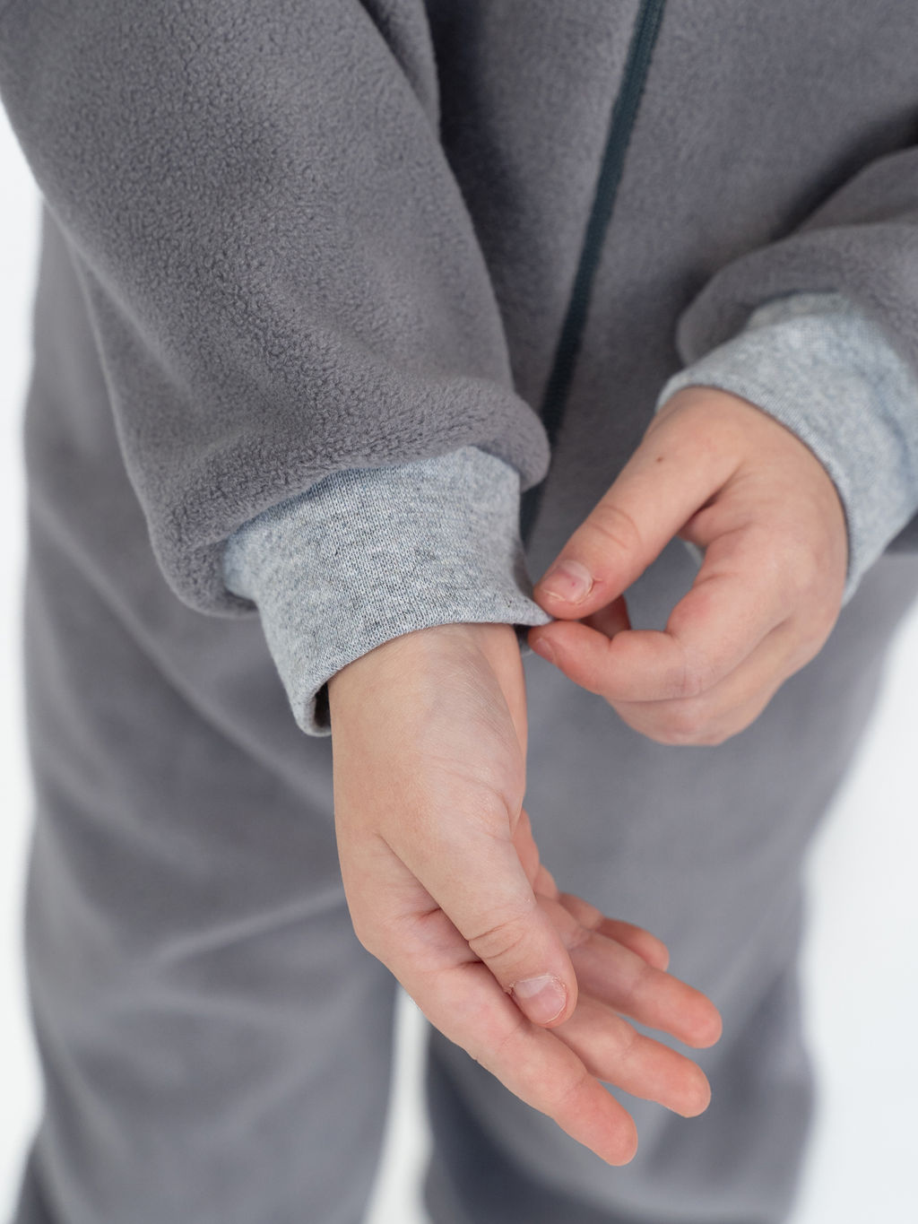 Комбинезон детский серый