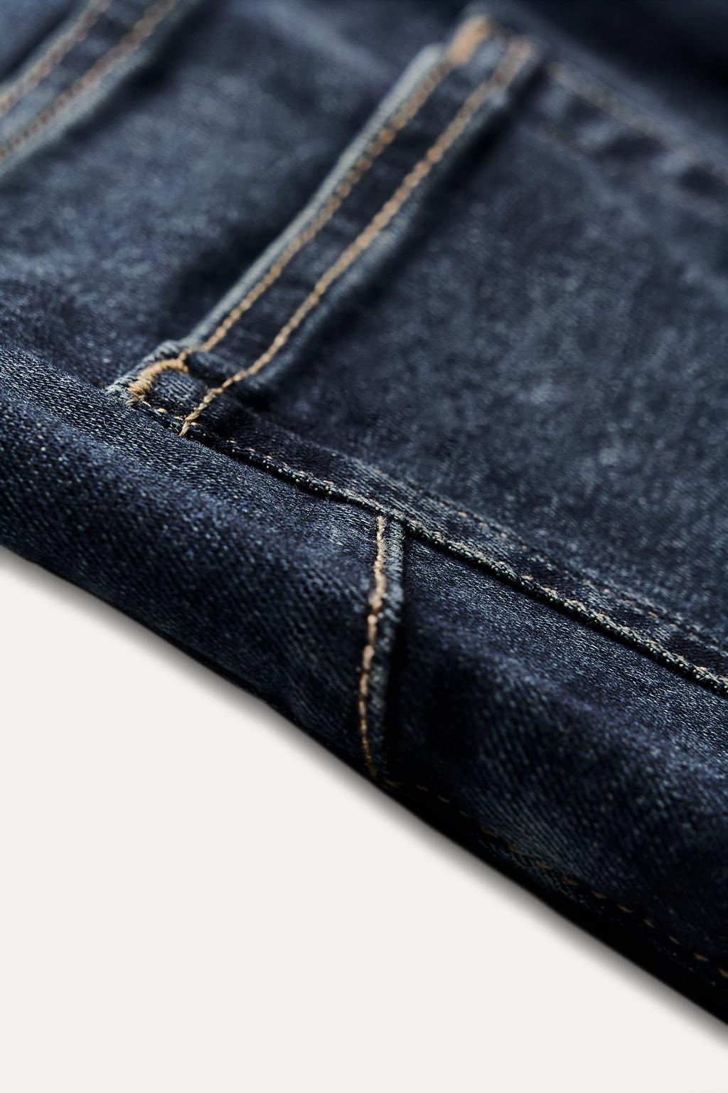 ZW COLLECTION BOOTCUT MID-RISE CONTOUR JEANS - Zara фото 11