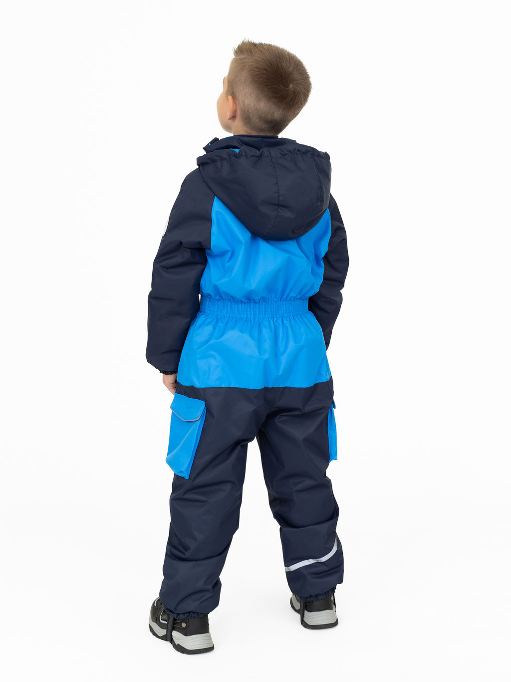 Комбинезон демисезонный голубой