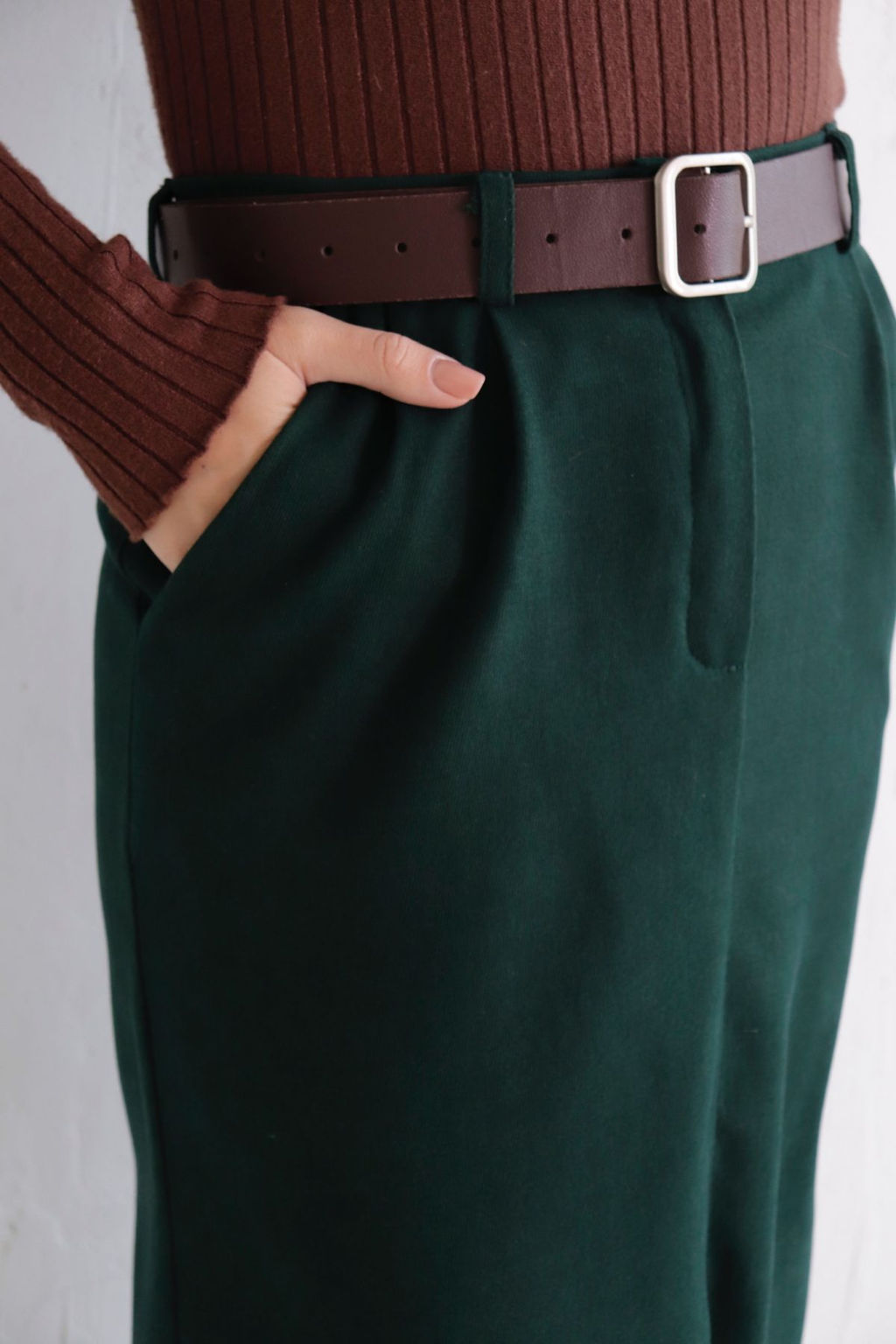 Юбка миди-макси с разрезом спереди - Martichelli фото 44