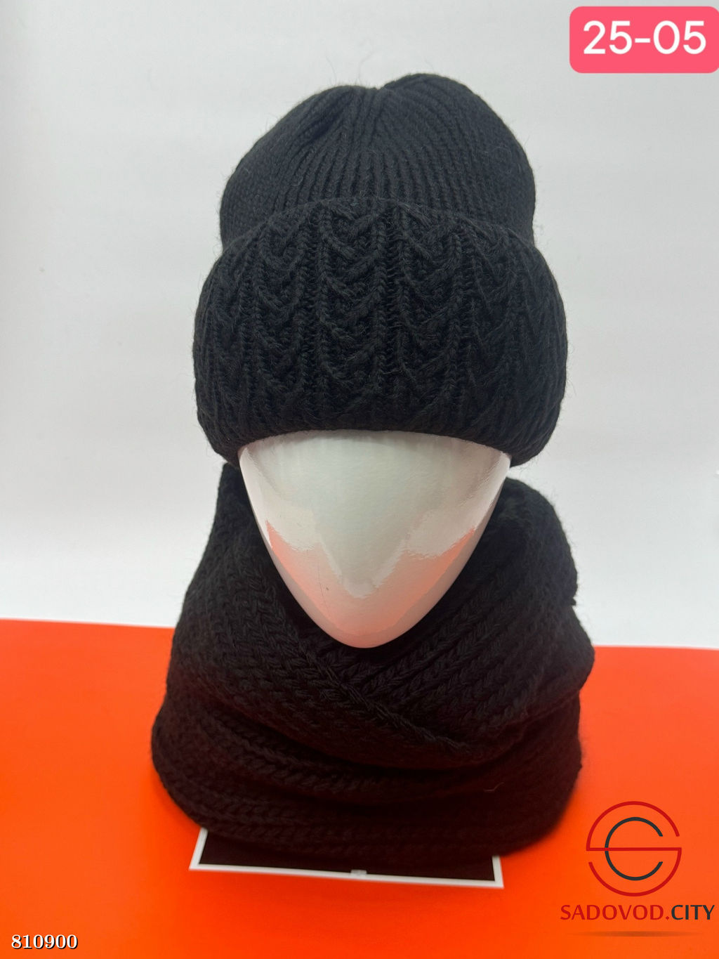 Комплект зимний шапка и снуд - Bruno фото 3