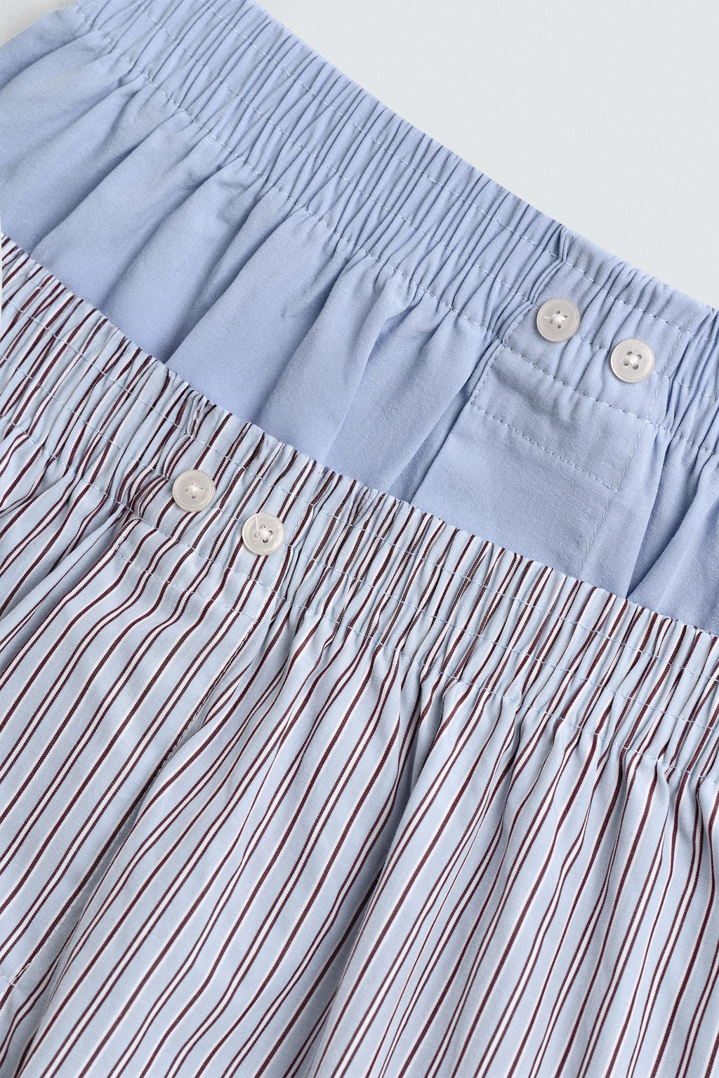 2-PACK OF COMBINED POPLIN BOXERS