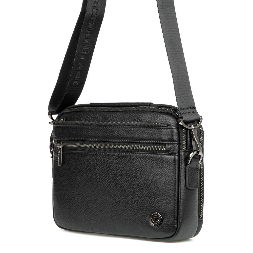 мужская кожаная борсетка Barcelo Biagi  фото 2