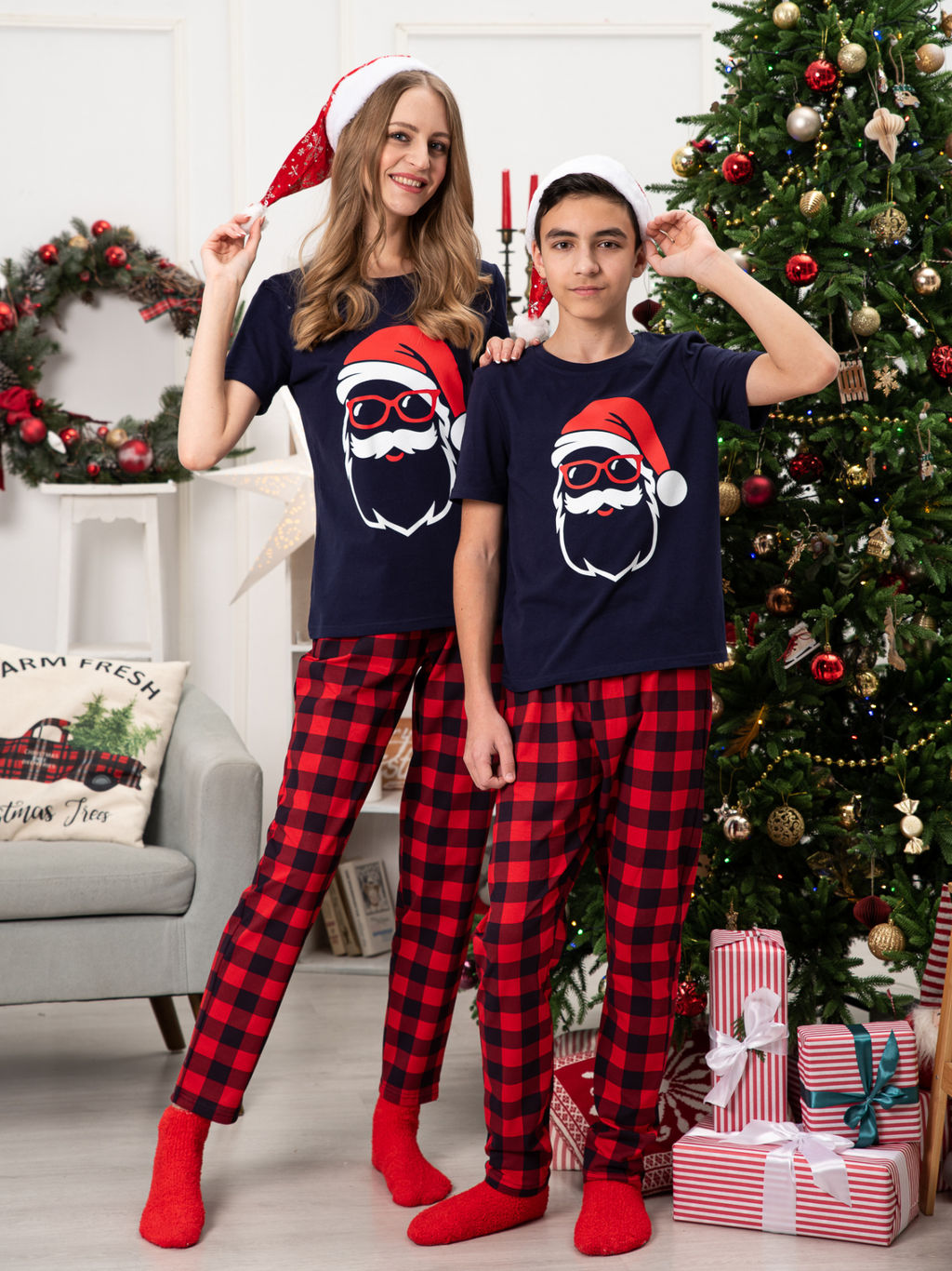 М28/1Д Пижама детская "САНТА"