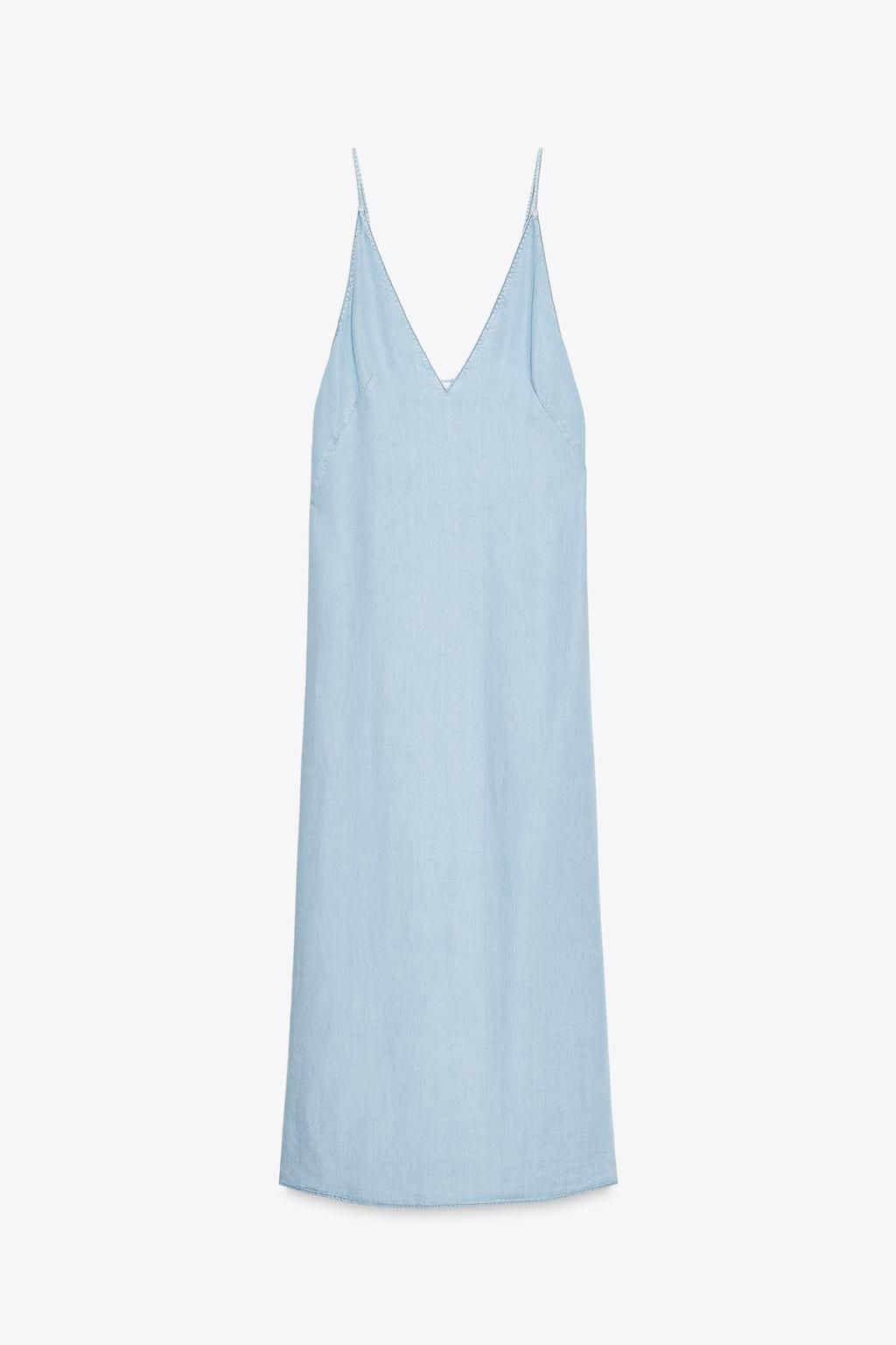 FLOWING MIDI DRESS - Zara фото 5