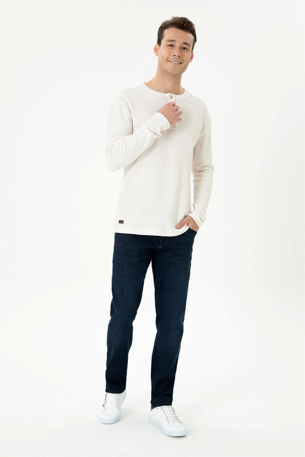 U. S. Polo Assn Мужские темно-синие джинсовые брюки - U.s. polo assn фото 8