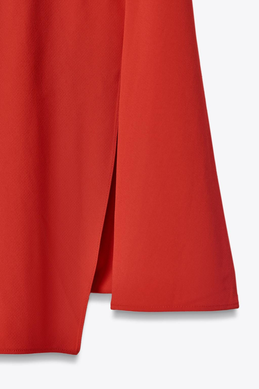 ZW COLLECTION HALTER LONG DRESS - Zara фото 5