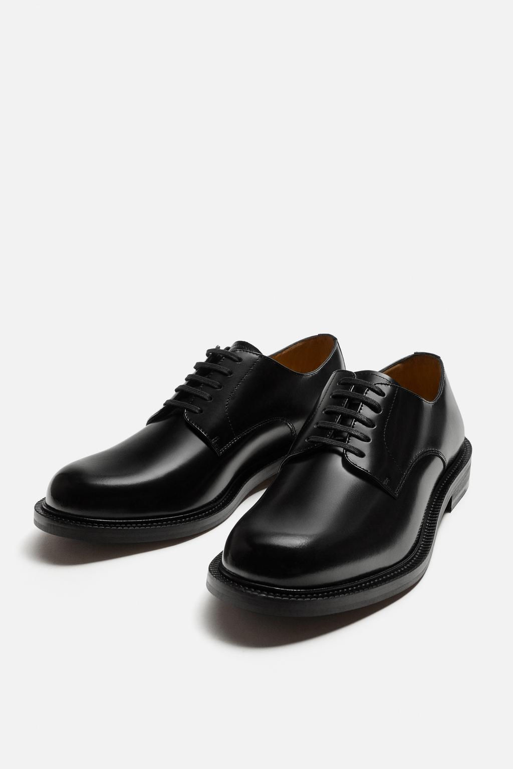 SMART LEATHER SHOES - Zara фото 5