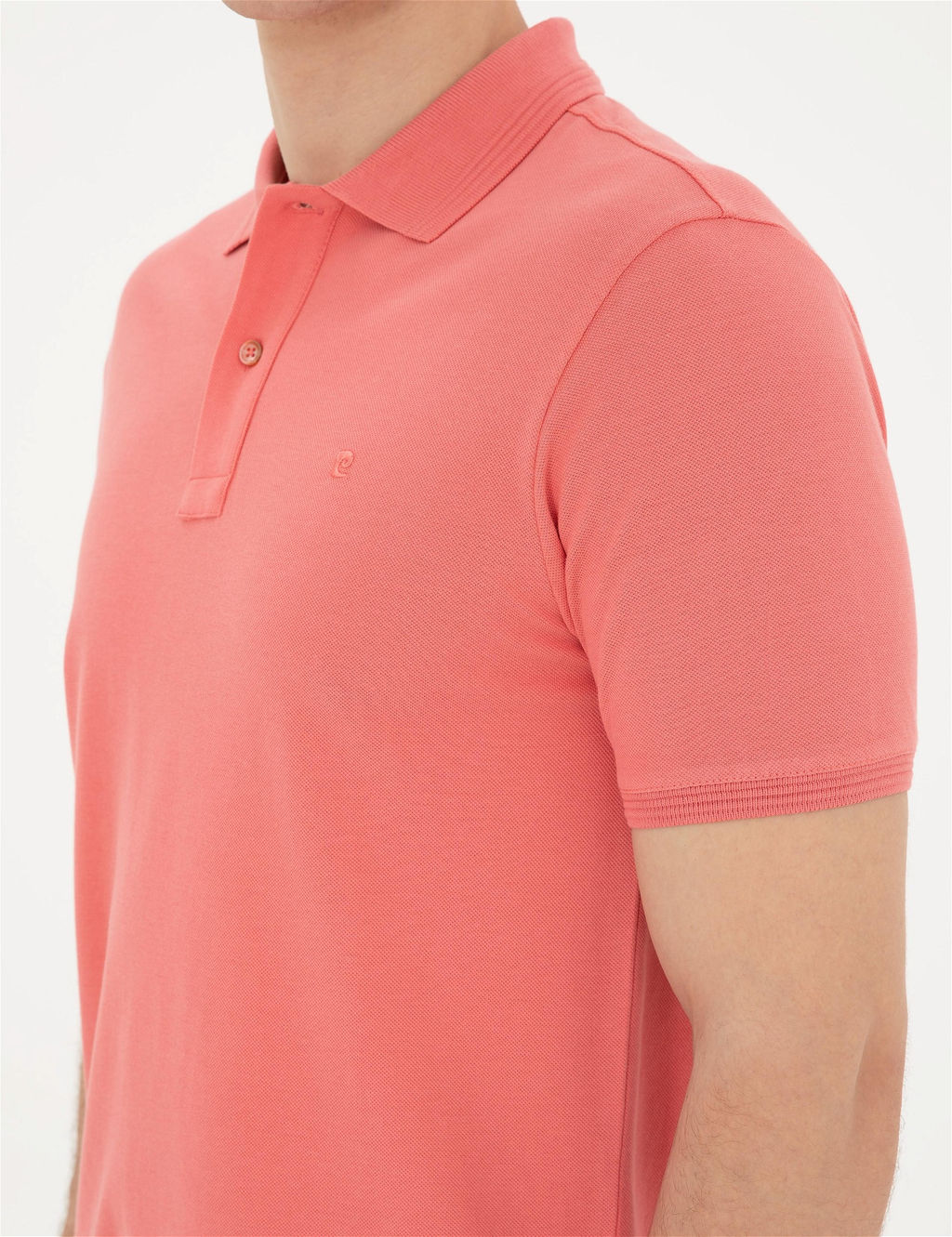 Pembe Slim Fit Basic Ti__rt