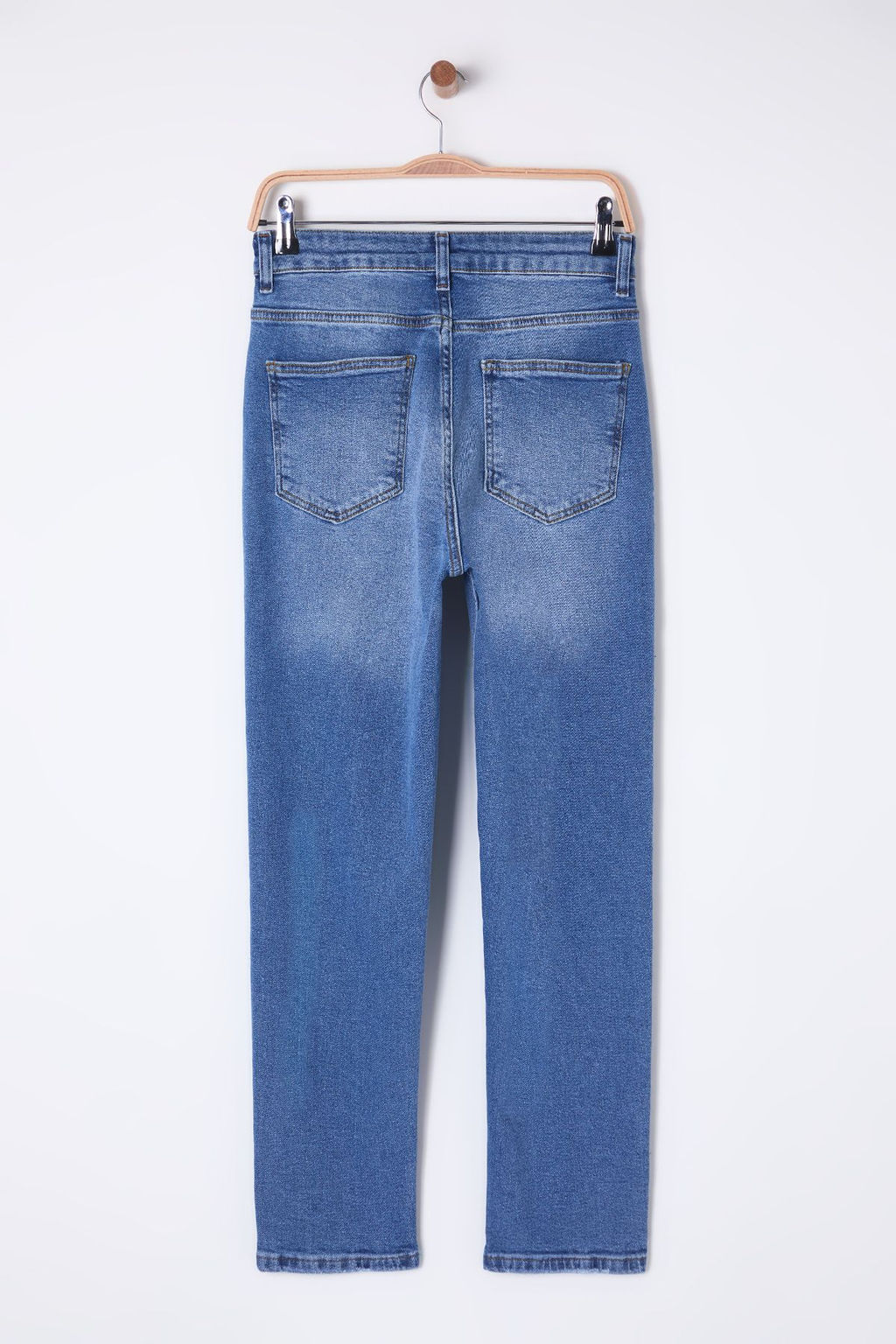Mavi Yuksek Bel Comfort Mom Jeans TWOSS25JE00115 - Trendyolmilla фото 8