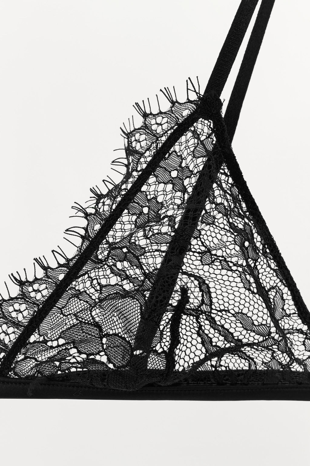 LACE TRIANGLE BRA - Zara фото 7