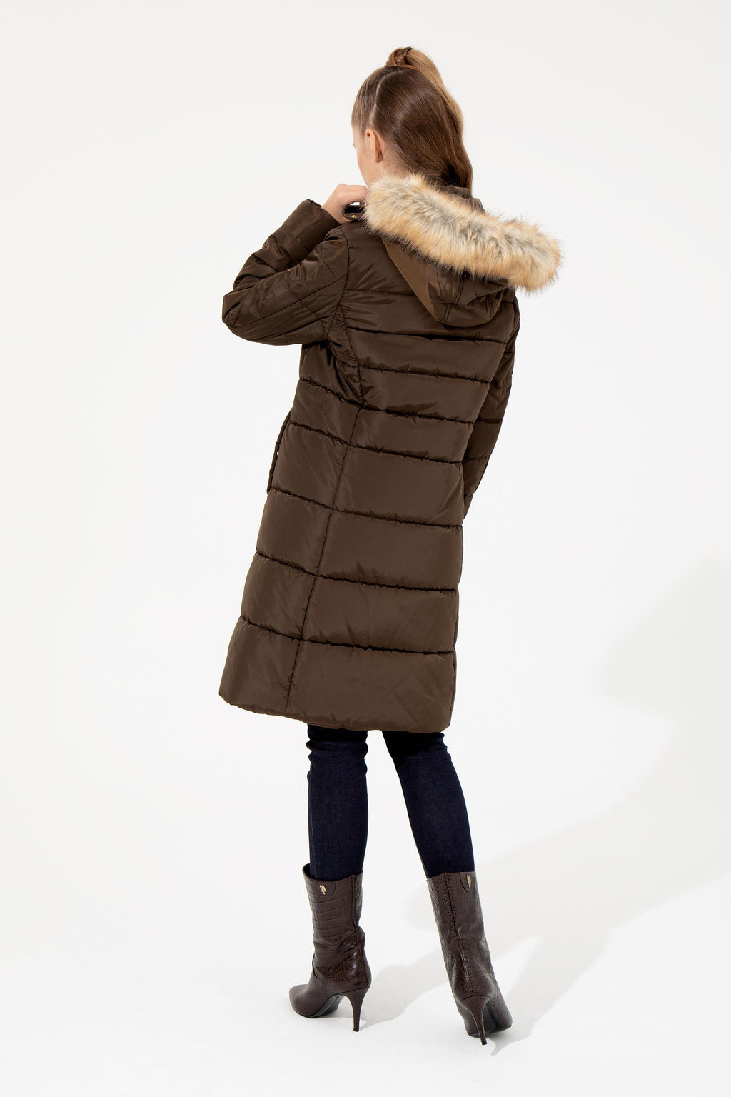 Женское кокосовое пальто Неожиданная скидка в корзине - U.s. polo assn фото 5