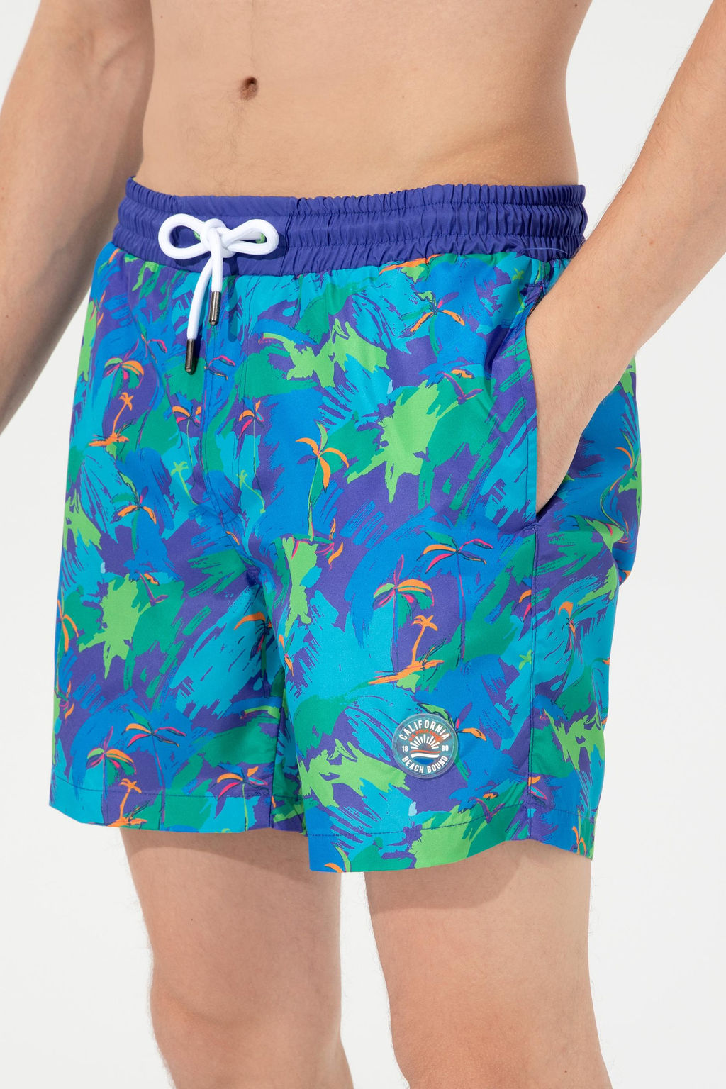 U. S. Polo Assn Мужские темно-синие шорты для плавания - U.s. polo assn фото 12
