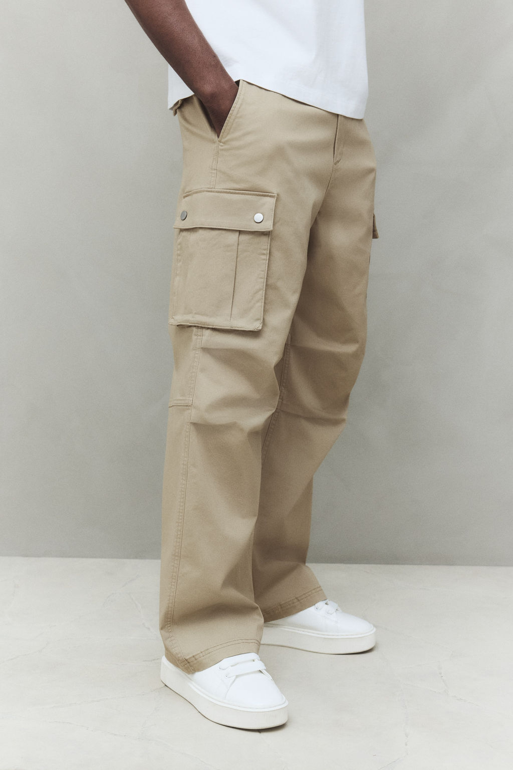 Pantal?n cargo Loose Fit - H&m фото 5