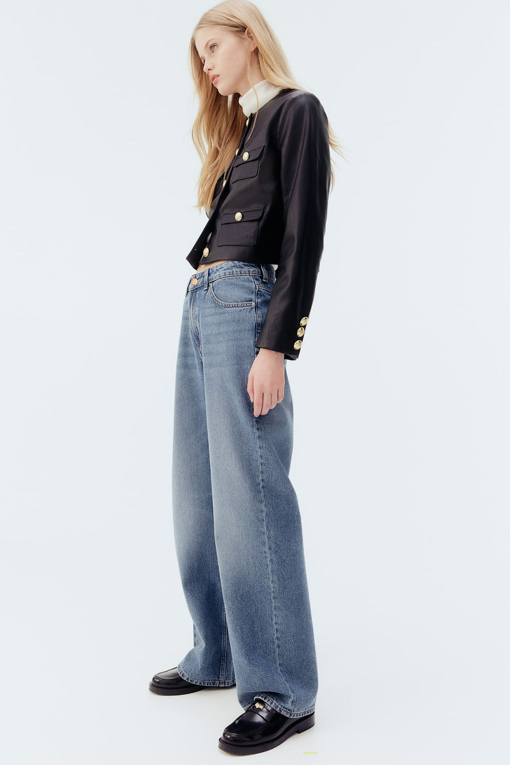 Wide High Jeans - H&m фото 22