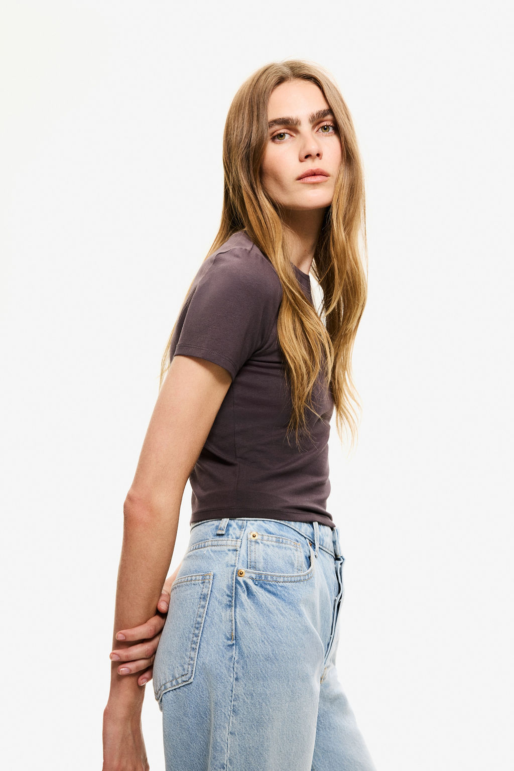 Camiseta corta - H&m фото 8