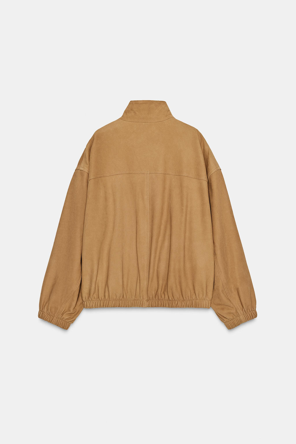 LEATHER BOMBER JACKET ZW COLLECTION LIMITED EDITION