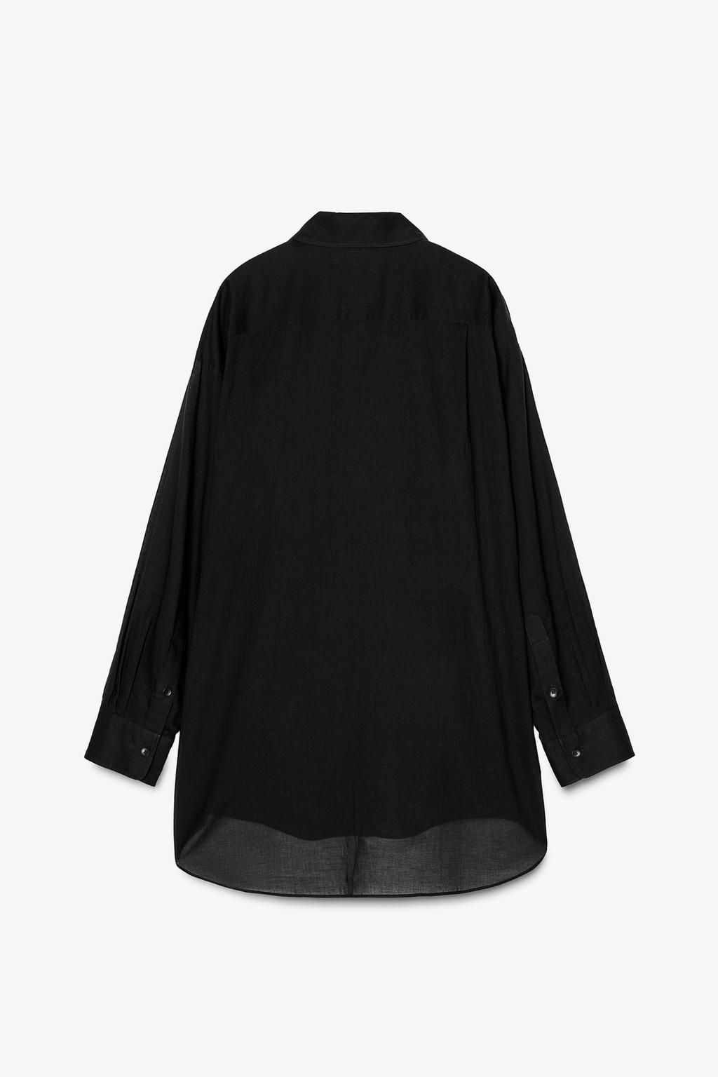 ZW COLLECTION OVERSIZE SHIRT - Zara фото 19