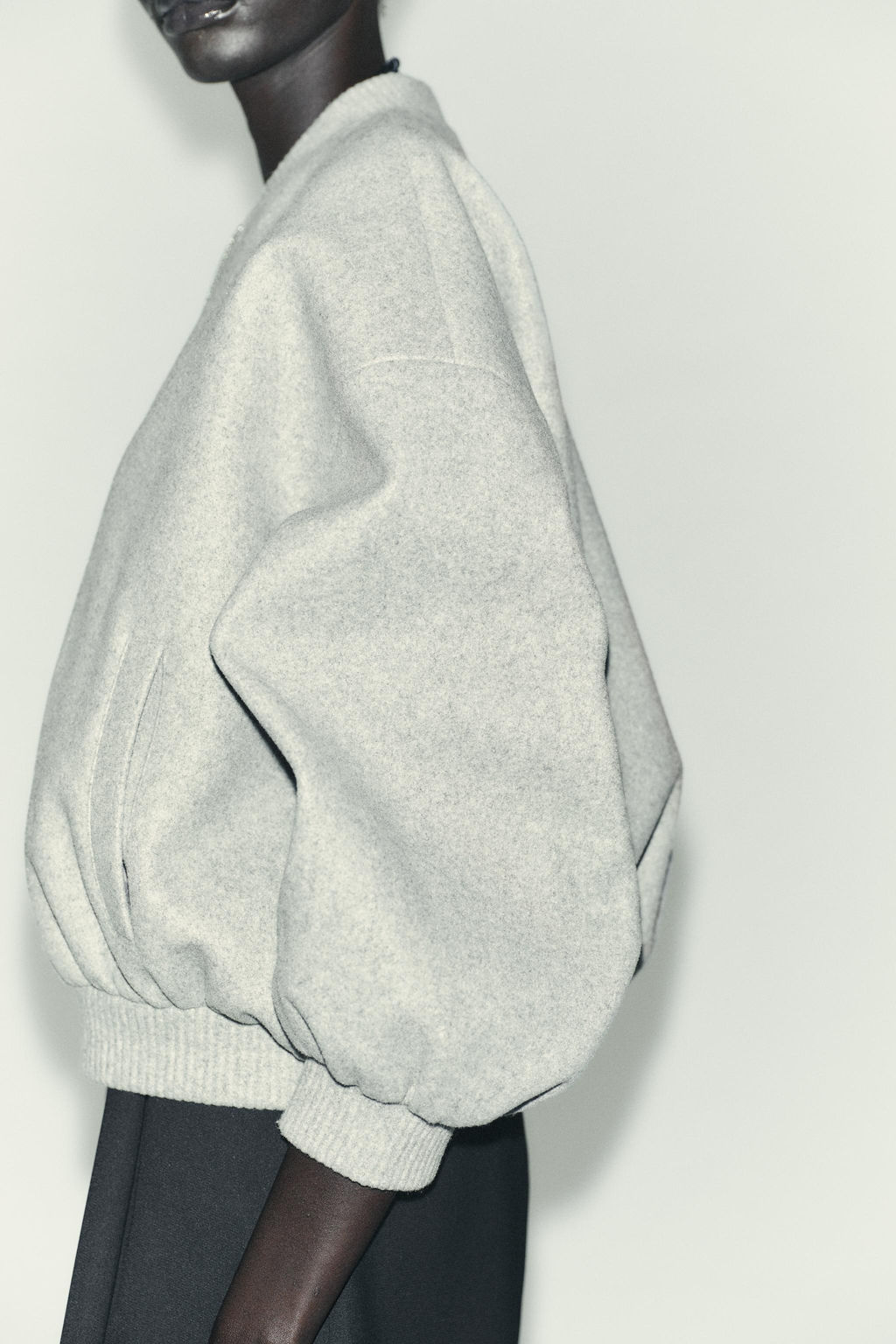 SOFT OVERSIZE BOMBER JACKET - Zara фото 3