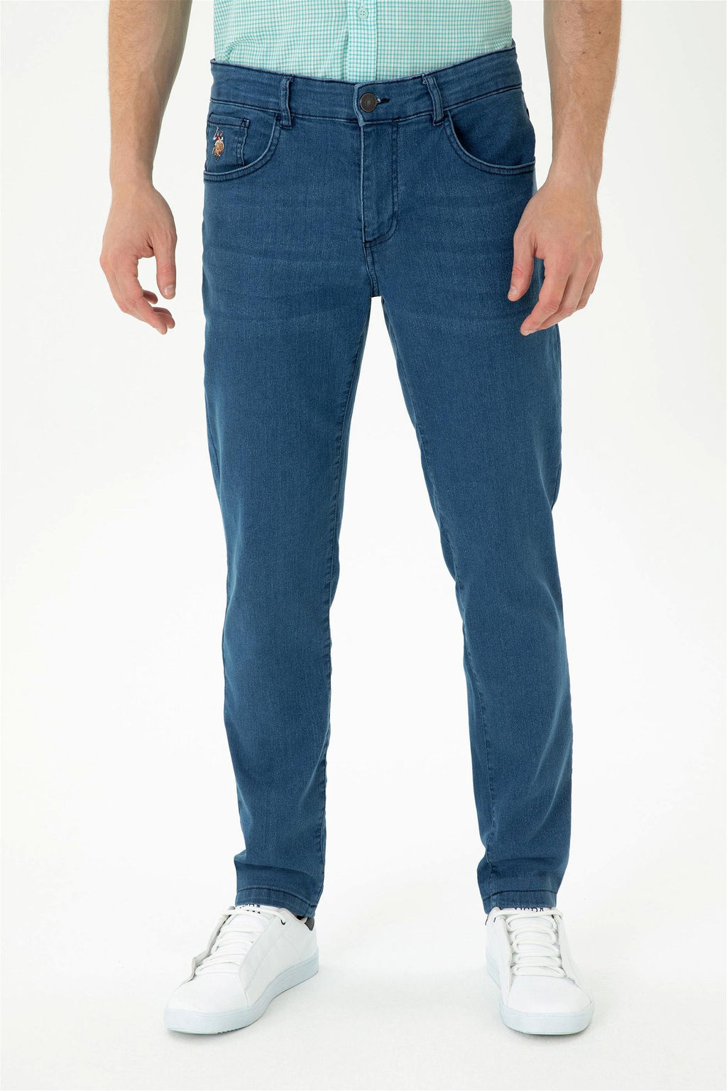 U. S. Polo Assn Мужские синие джинсовые брюки - U.s. polo assn фото 9