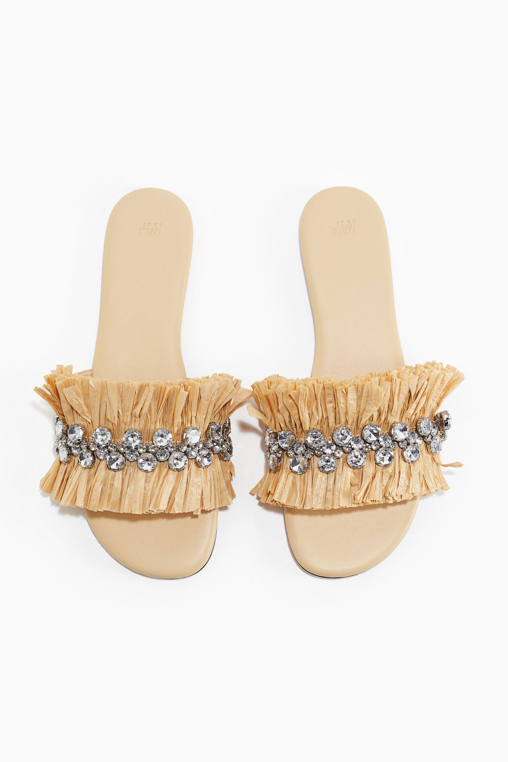 Rhinestone-embellished sandals - H&m фото 4