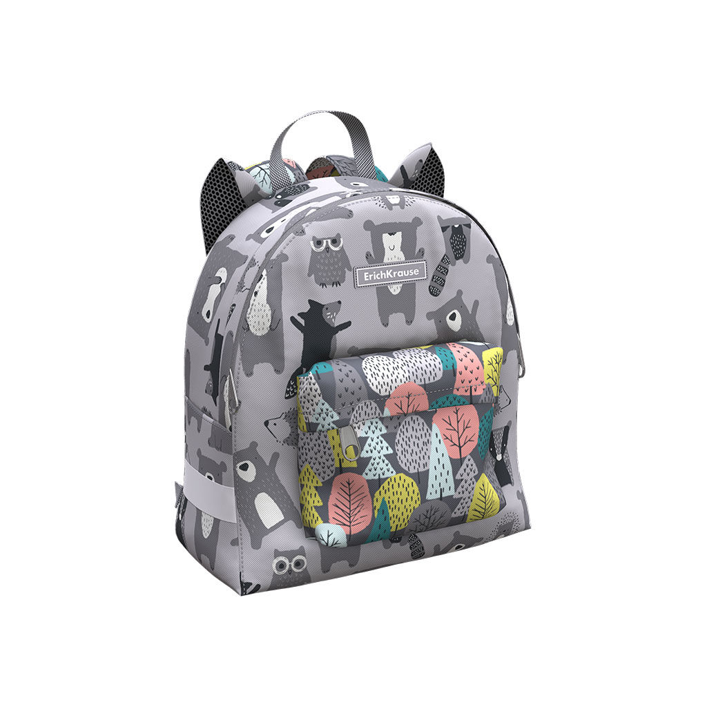 Цена за 1 шт. Рюкзак ErichKrause EasyLine® Mini Animals 6L Forest Life