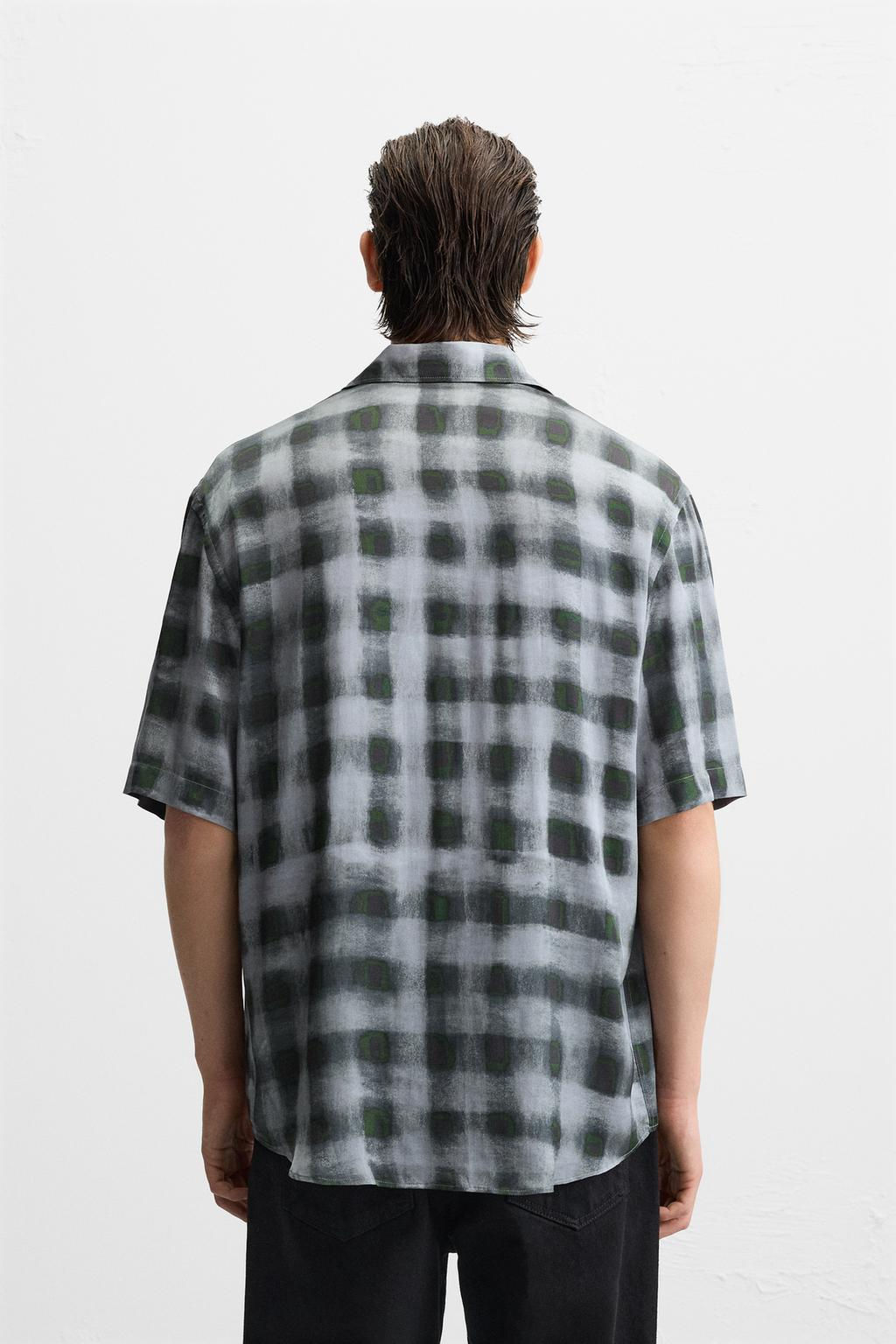 ABSTRACT PRINT SHIRT - Zara фото 3