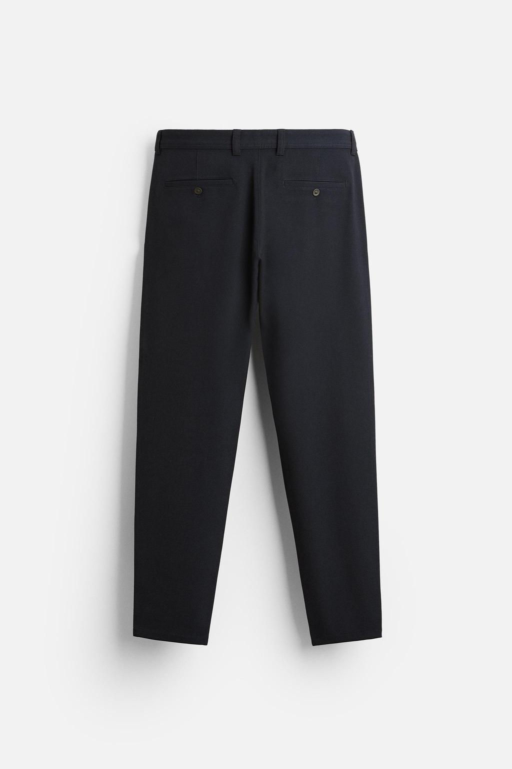 DOKULU RAHAT PANTOLON - Zara фото 7