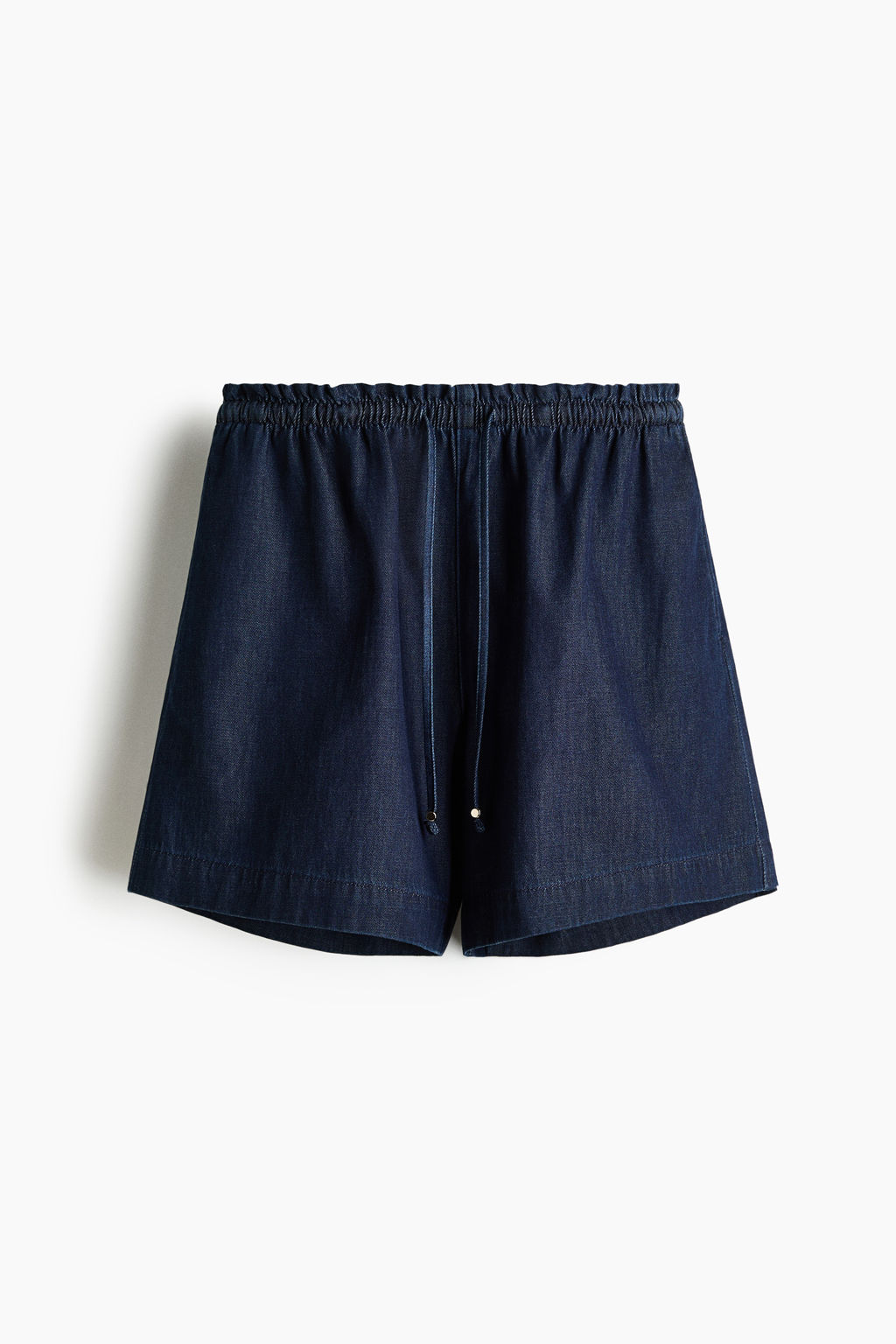 Pantal?n corto en denim con cord?n de ajuste - H&m фото 2