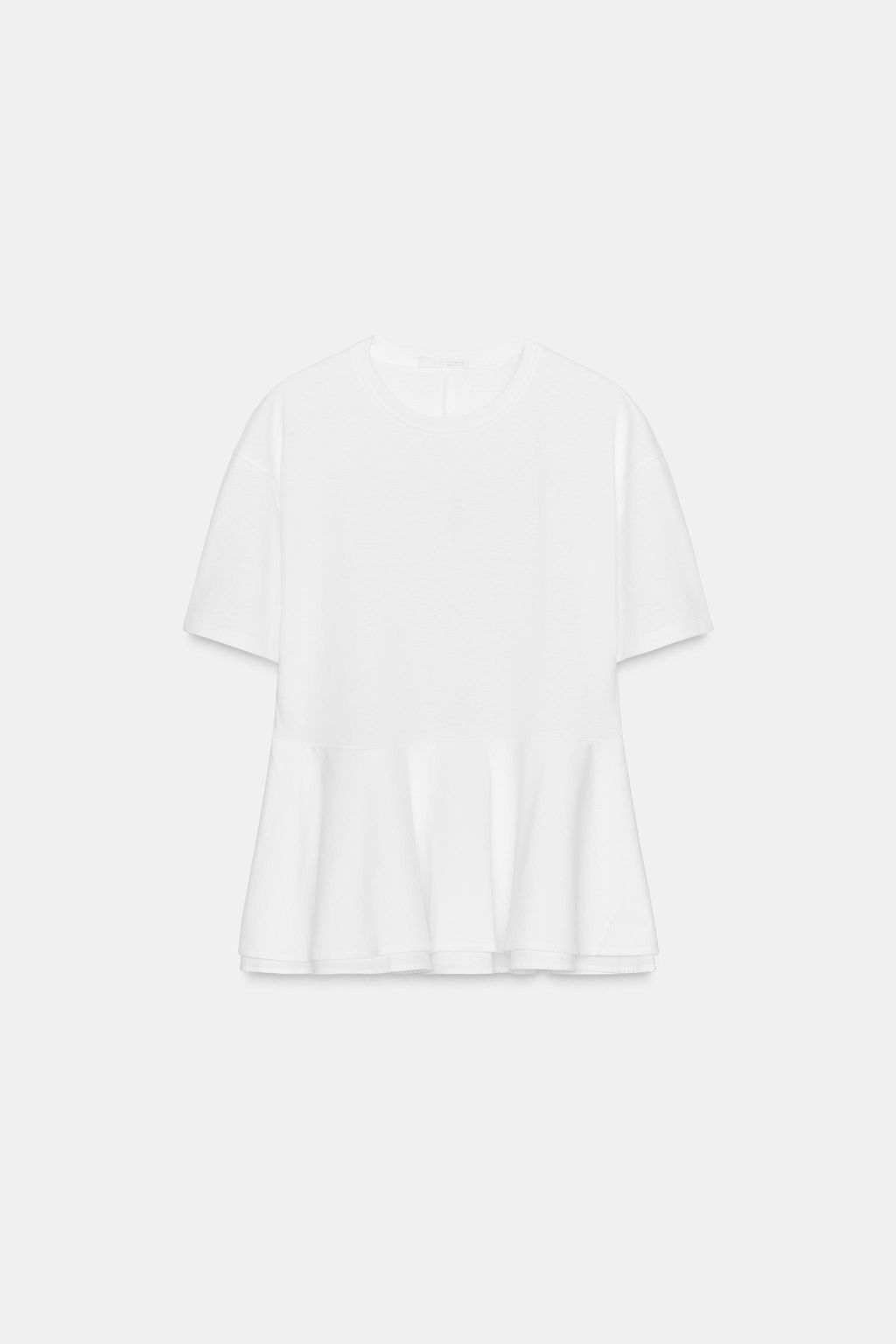 PEPLUM T-SHIRT - Zara фото 8