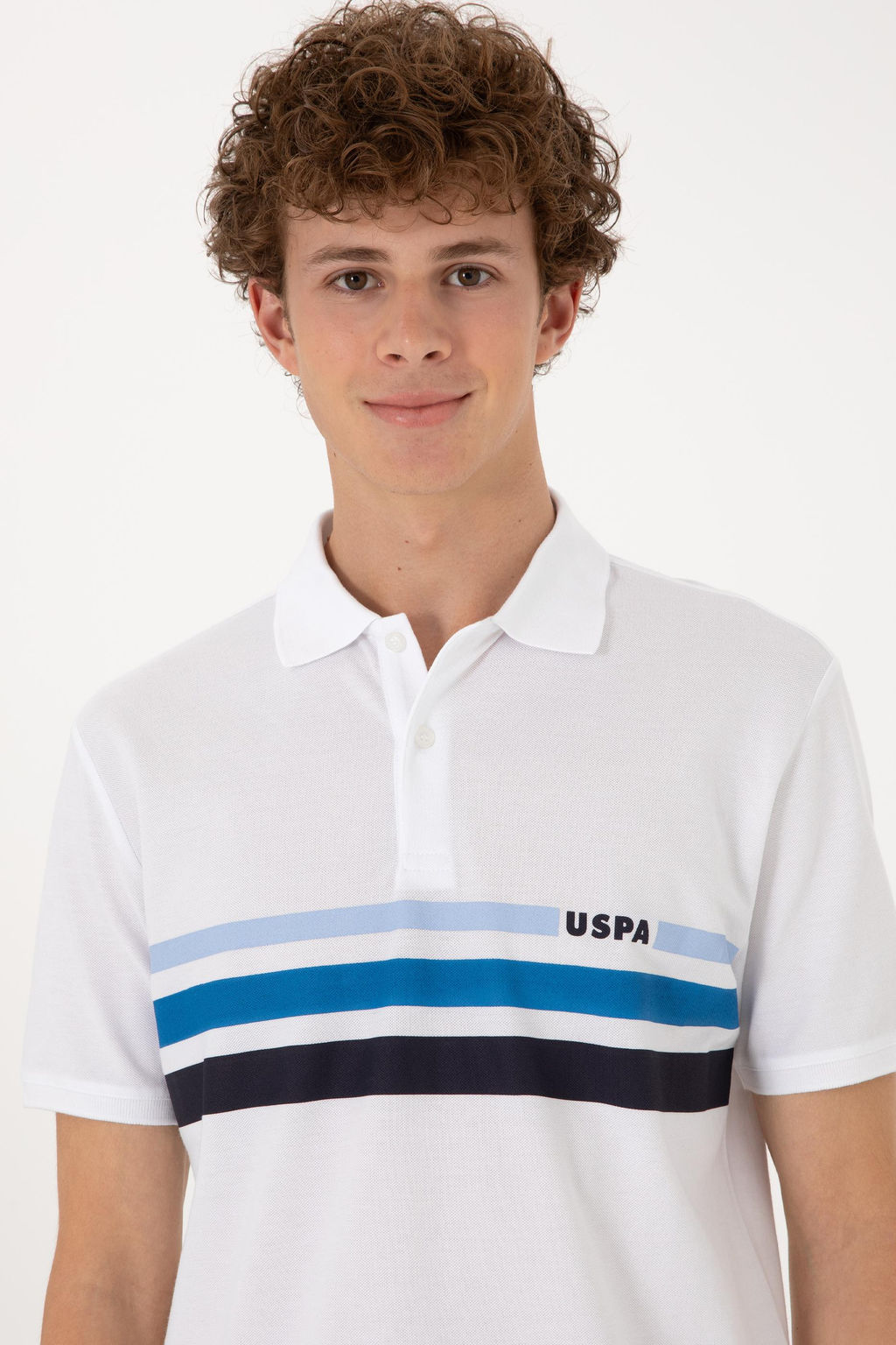 Erkek Regular Fit Polo Yaka Beyaz Ti__rt Sepette S_rpriz _ndirim - U.s. polo assn фото 2