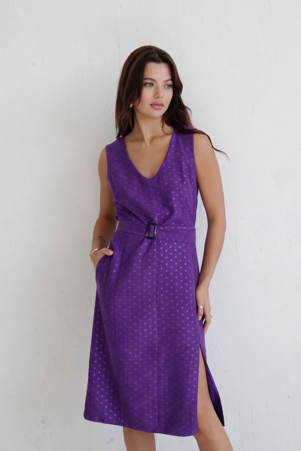 Сарафан базовый с разрезом - Martichelli фото 13