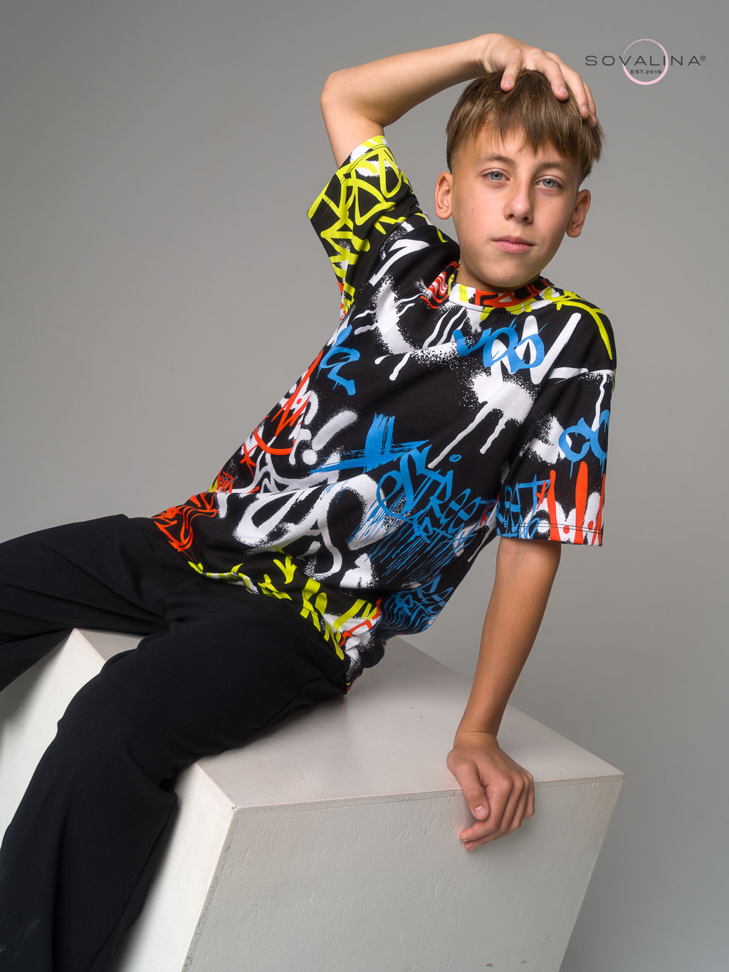 Костюм Daily men улица лайм-черный MAX - Sovalina фото 10