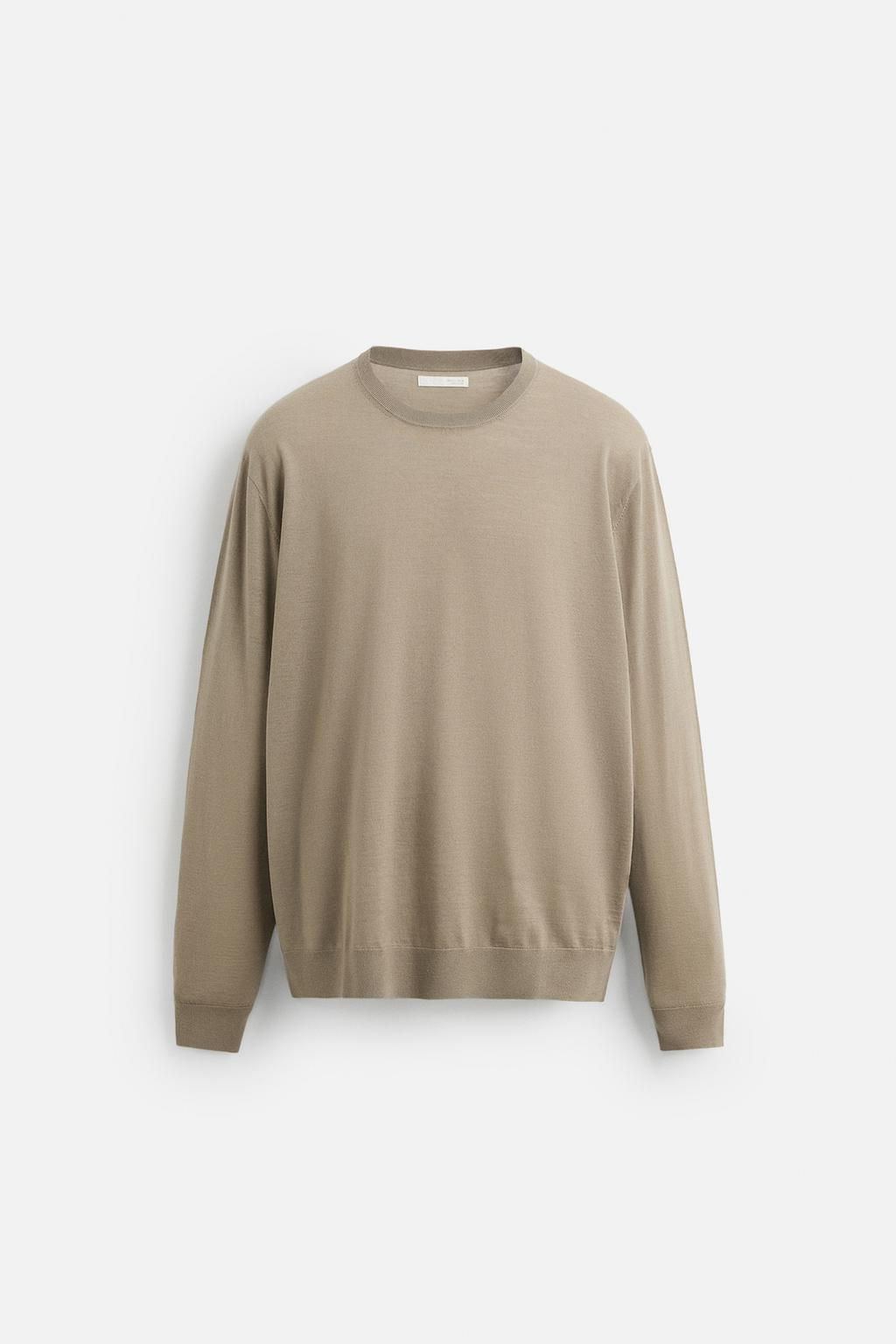 LIGHTWEIGHT 100% WOOL SWEATER - Zara фото 15