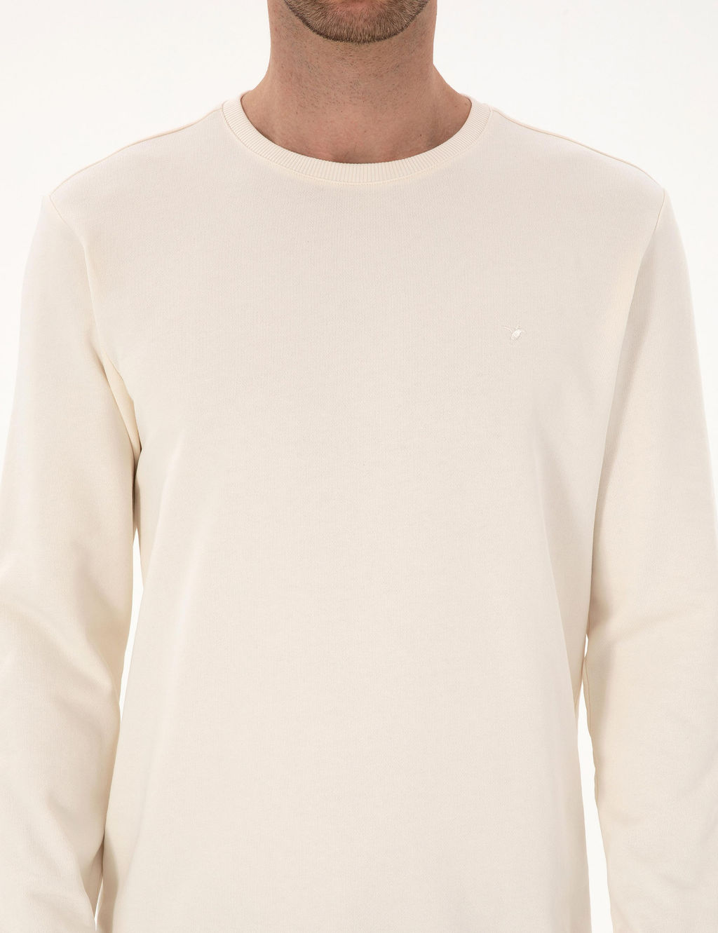 Ekru Regular Fit Sweatshirt