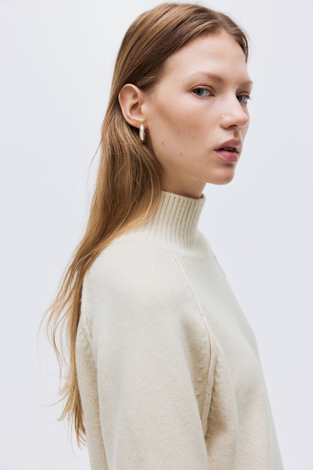 Jersey oversize con cuello perkins - H&m фото 3