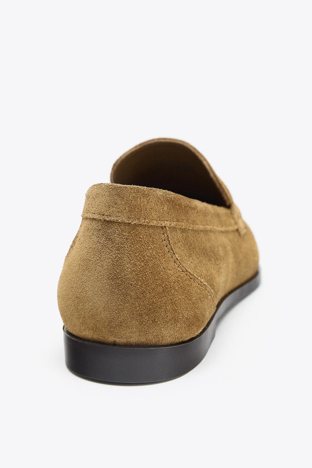 SPLIT SUEDE LOAFERS