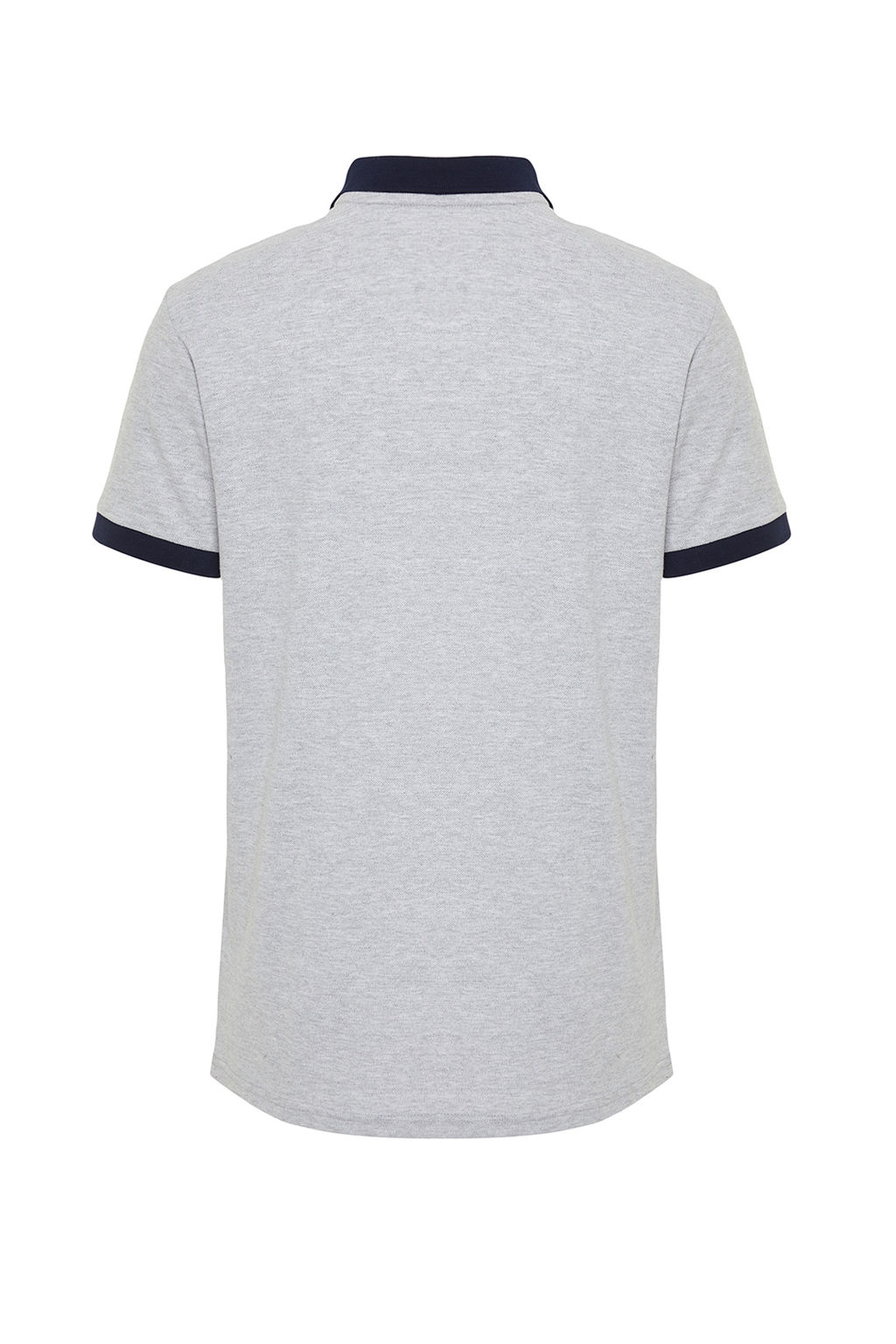 TRENDYOL MAN Gri Regular/Normal Kesim K?sa Kollu Polo Yaka T-shirt TMNSS20PO0141 - Trendyolmilla фото 8