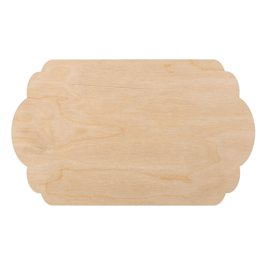 Заготовка для декорирования Mr. Carving БА-44 Панно №3 фанера 25 х 15 х 0.6 см