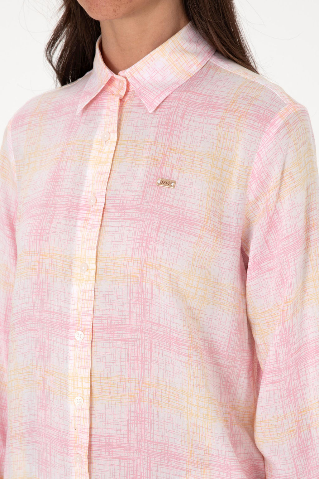 Kad_n Pembe Uzun Kollu G_mlek Sepette S_rpriz _ndirim - U.s. polo assn фото 7