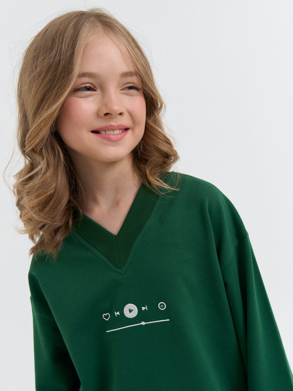 Свитшот облегченный Не школа с вышивкой 7+ - Bungly фото 8